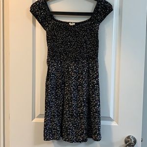 Garage small floral cinched babydoll dress - NWOT